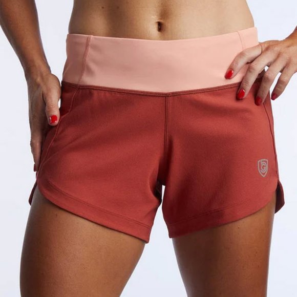 Goal Five - Excel Training Short - Dark Moss/Dahlia - Size XL - Picture 10 of 10